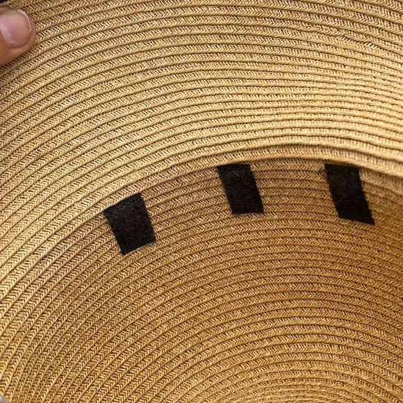 Sun Straw Hat Sz 21.5” - Picture 5 of 7